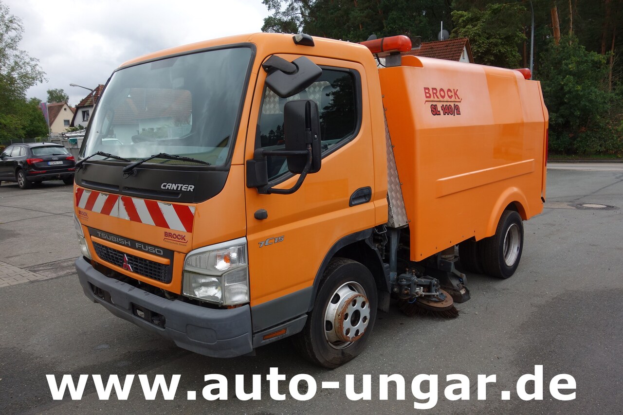 Купить Подметально-уборочная машина Mitsubishi Fuso Canter 7C15 mit Brock  SL 140/2 Kehrmaschine Euro 4 2008 года - ID: 6656834, цена