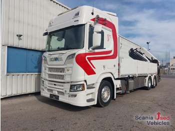 Грузовик бортовой/ Платформа SCANIA R 580