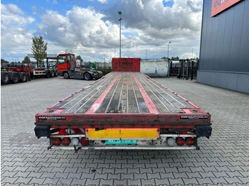 Полуприцеп-контейнеровоз/ Сменный кузов KEL-BERG HEAVY-DUTY MEGA FLATBED, 1x 40FT / 2x 20FT HECKBÜNDIG, SAF + DISC, MOT: 09/2025, NL trailer: фото 4