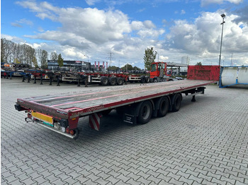 Полуприцеп-контейнеровоз/ Сменный кузов KEL-BERG HEAVY-DUTY MEGA FLATBED, 1x 40FT / 2x 20FT HECKBÜNDIG, SAF + DISC, MOT: 09/2025, NL trailer: фото 3