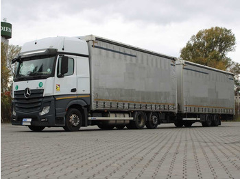 Тентованный грузовик MERCEDES-BENZ Actros 2542