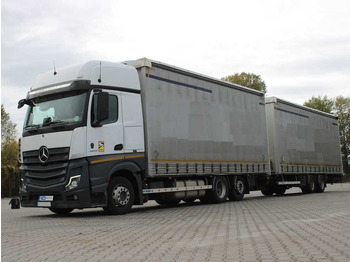 Тентованный грузовик MERCEDES-BENZ Actros 2542