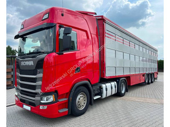 Грузовик для перевозки животных SCANIA S 500