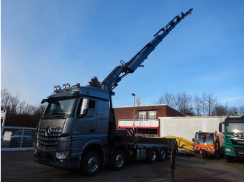 Автоманипулятор, Грузовик бортовой/ Платформа Mercedes-Benz 3453 Pritsche Plattform + Fassi F820 Kran  8x2: фото 3