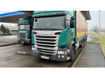 Тентованный грузовик SCANIA R 450