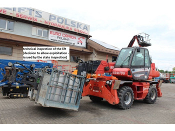 Телескопический погрузчик MANITOU M