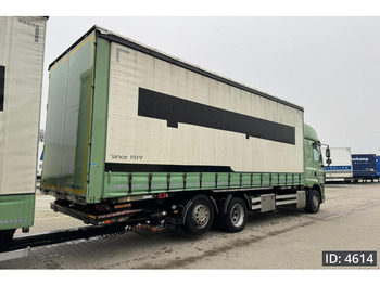 Тентованный грузовик DAF CF 85.410 SC, Euro 6, Combi / 6x2 / BDF / Tail lift / Standklima: фото 3