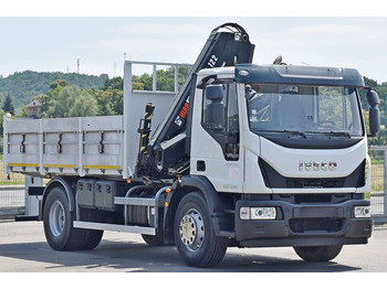 Автоманипулятор, Самосвал Iveco Eurocargo 190-280L *HIAB 122 B-2 HIDUO + FUNK: фото 4