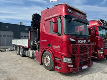 Грузовик бортовой/ Платформа SCANIA R 500