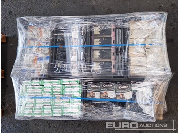 Строительное оборудование Unused Pallet of Nitrile Gloves, Rat Traps, Fixclip Cable Straps, Car Lightbulbs, Connectors: фото 5