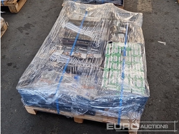 Строительное оборудование Unused Pallet of Nitrile Gloves, Rat Traps, Fixclip Cable Straps, Car Lightbulbs, Connectors: фото 2