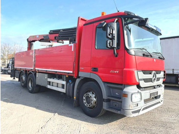 Автоманипулятор, Грузовик бортовой/ Платформа Mercedes-Benz Actros 2541 L/6x2 NLA Pritsche Heckkran Fg.: L81: фото 2