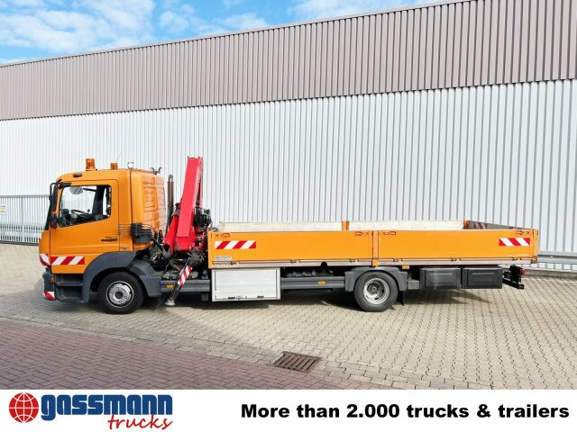 Грузовик бортовой/ Платформа, Автоманипулятор Mercedes-Benz Atego 1023 L 4x2 mit Kran Fassi F85B.0.21: фото 14