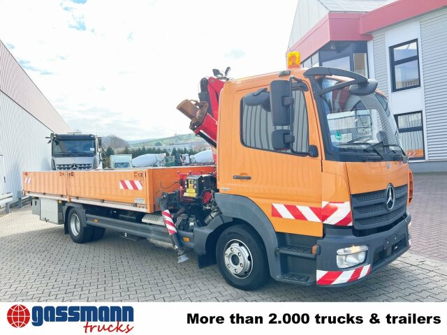 Грузовик бортовой/ Платформа, Автоманипулятор Mercedes-Benz Atego 1023 L 4x2 mit Kran Fassi F85B.0.21: фото 9