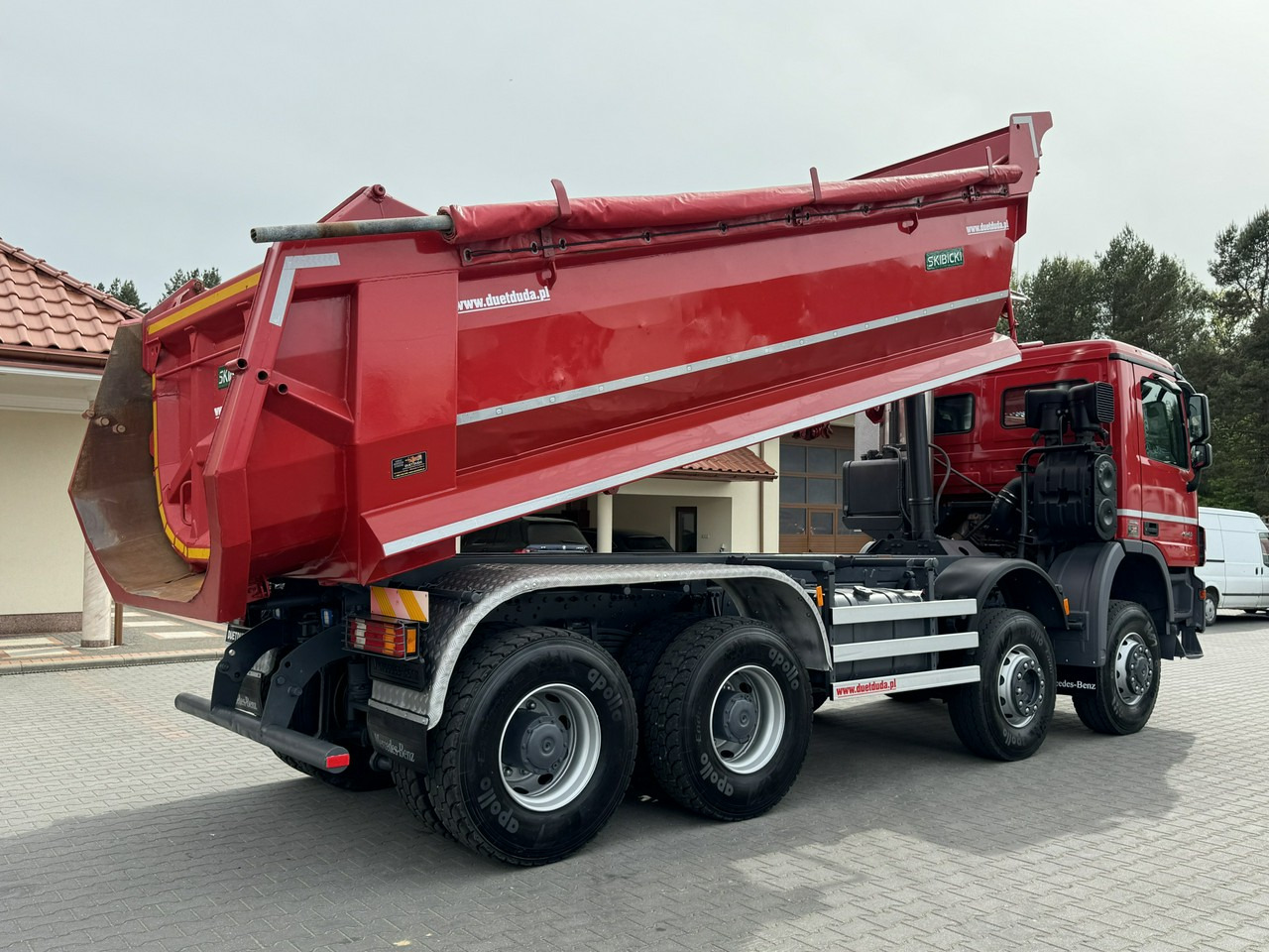 Самосвал Mercedes Actros 4141 8x6 Wywrot SKIBICKI Automat EPS ze Sprzegłem !!!: фото 16