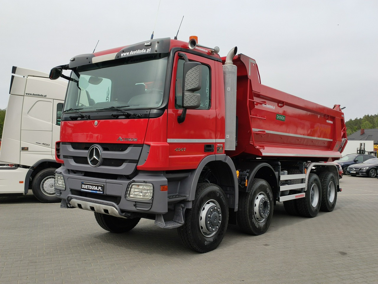 Самосвал Mercedes Actros 4141 8x6 Wywrot SKIBICKI Automat EPS ze Sprzegłem !!!: фото 38