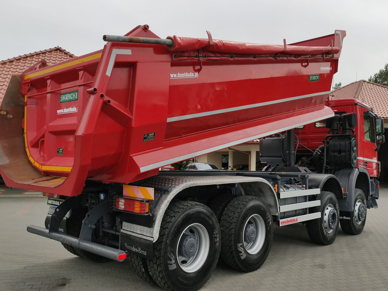 Самосвал Mercedes Actros 4141 8x6 Wywrot SKIBICKI Automat EPS ze Sprzegłem !!!: фото 24