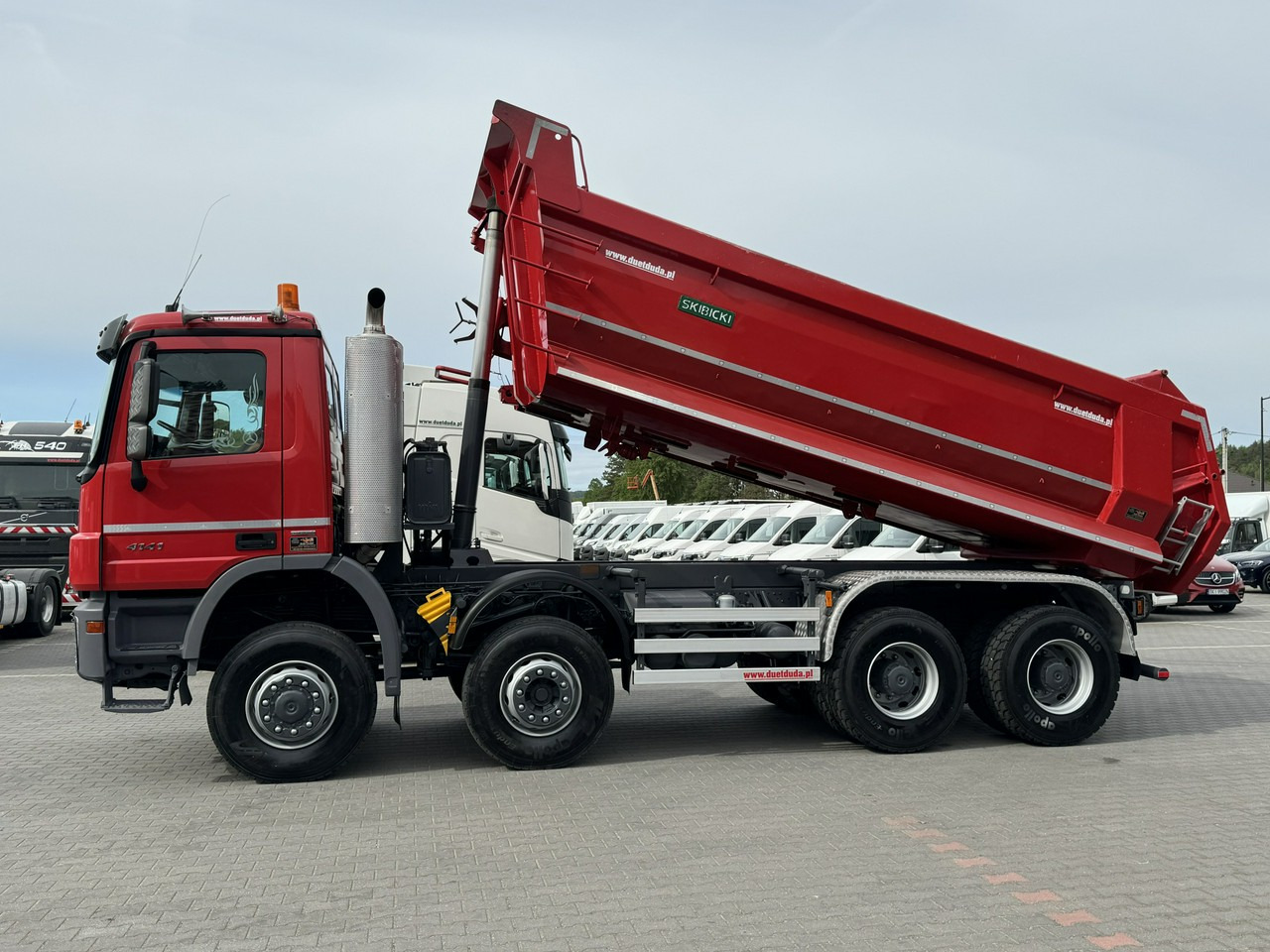 Самосвал Mercedes Actros 4141 8x6 Wywrot SKIBICKI Automat EPS ze Sprzegłem !!!: фото 14