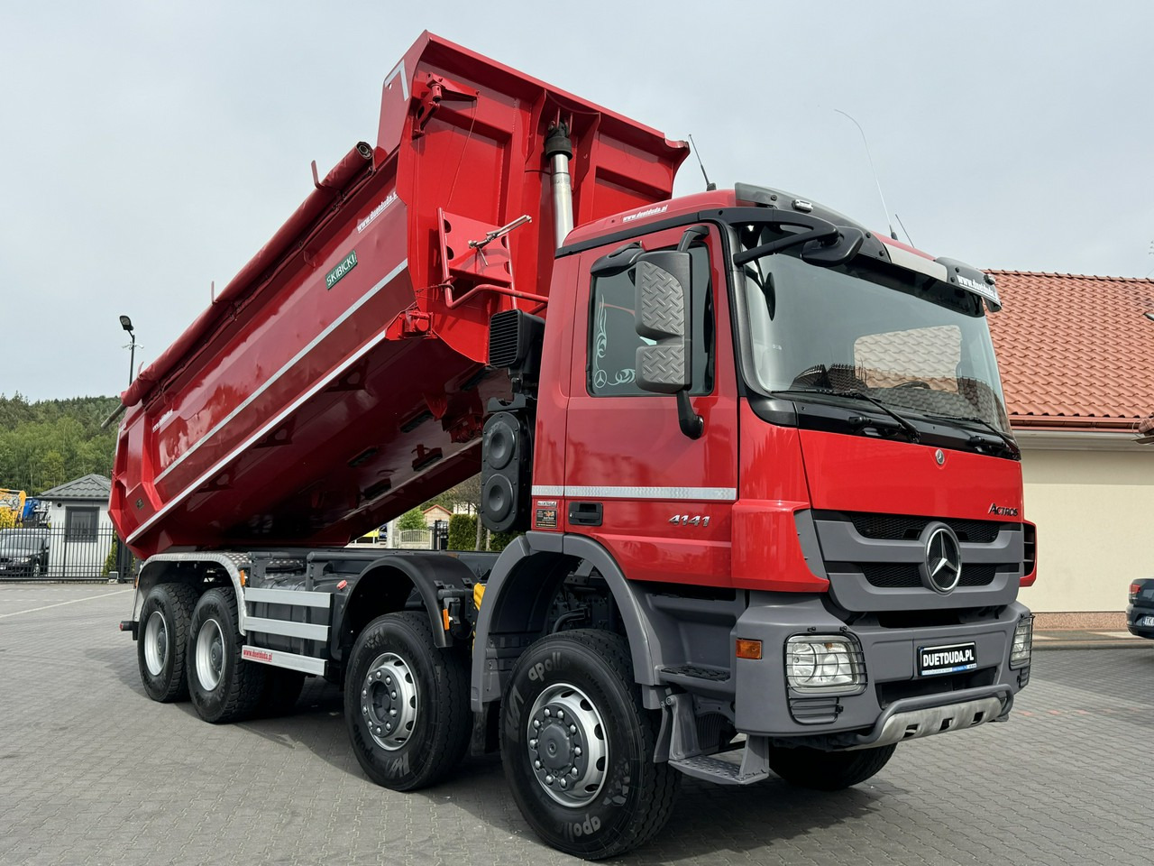 Самосвал Mercedes Actros 4141 8x6 Wywrot SKIBICKI Automat EPS ze Sprzegłem !!!: фото 12