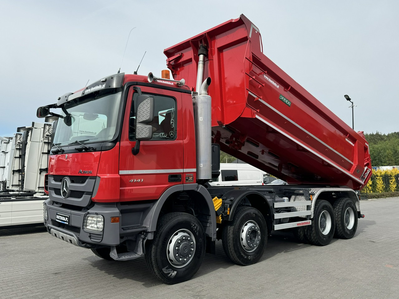 Самосвал Mercedes Actros 4141 8x6 Wywrot SKIBICKI Automat EPS ze Sprzegłem !!!: фото 13