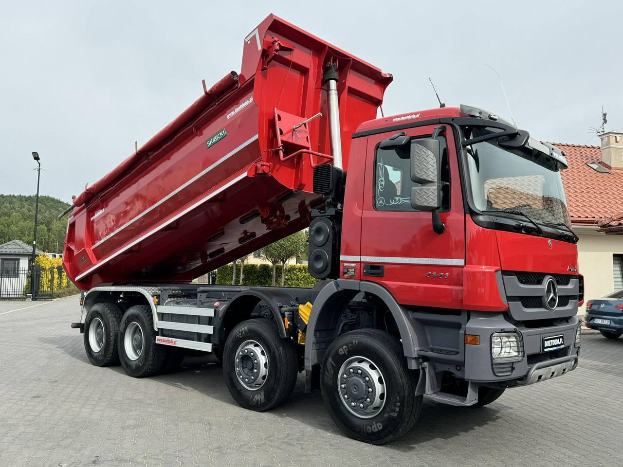 Самосвал Mercedes Actros 4141 8x6 Wywrot SKIBICKI Automat EPS ze Sprzegłem !!!: фото 15