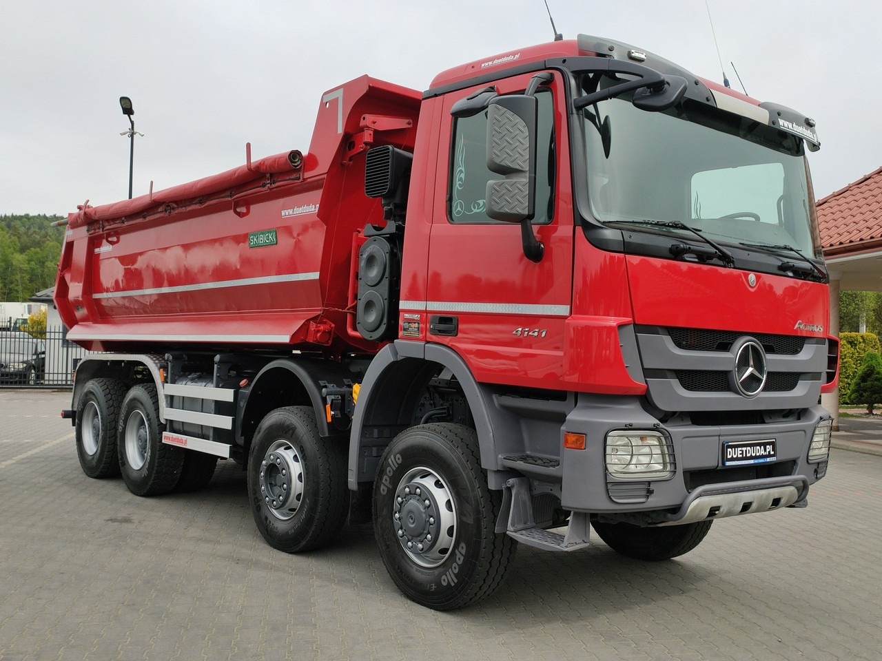 Самосвал Mercedes Actros 4141 8x6 Wywrot SKIBICKI Automat EPS ze Sprzegłem !!!: фото 23