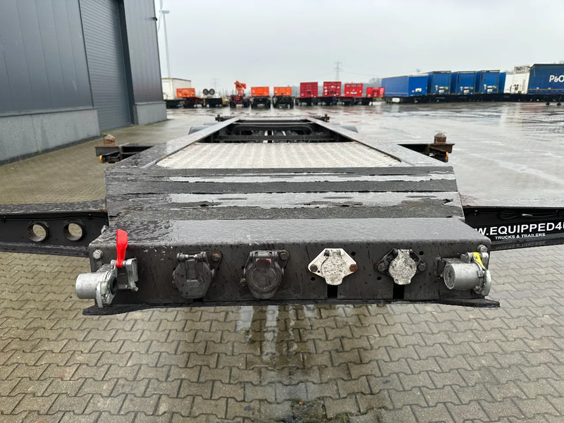 Полуприцеп-контейнеровоз/ Сменный кузов Burg 20FT/3-axles, empty weight: 3.400kg, SAF INTRADISC, ADR (EXII, EXII, FL, AT), 2x LIFTAXLE, NL-Chassis, APK/ADR: 08/2025: фото 7