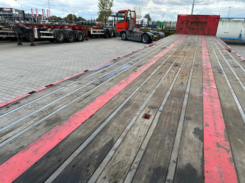 Полуприцеп-контейнеровоз/ Сменный кузов KEL-BERG HEAVY-DUTY MEGA FLATBED, 1x 40FT / 2x 20FT HECKBÜNDIG, SAF + DISC, MOT: 09/2025, NL trailer: фото 15