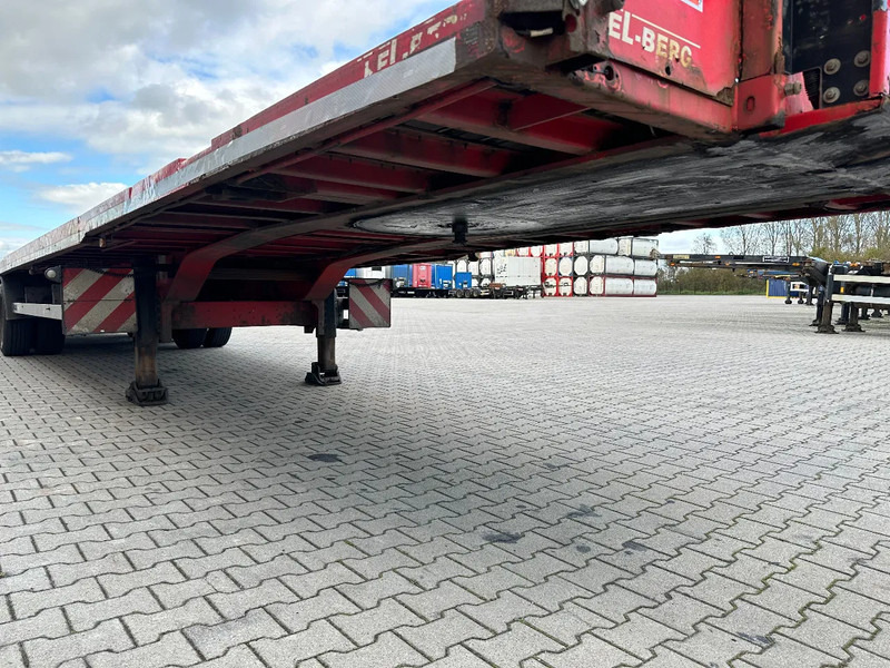 Полуприцеп-контейнеровоз/ Сменный кузов KEL-BERG HEAVY-DUTY MEGA FLATBED, 1x 40FT / 2x 20FT HECKBÜNDIG, SAF + DISC, MOT: 09/2025, NL trailer: фото 19