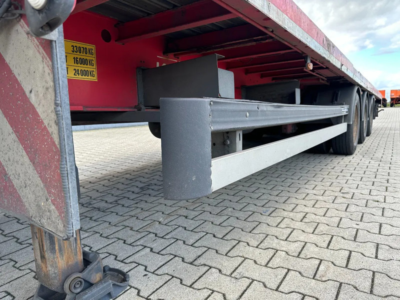 Полуприцеп-контейнеровоз/ Сменный кузов KEL-BERG HEAVY-DUTY MEGA FLATBED, 1x 40FT / 2x 20FT HECKBÜNDIG, SAF + DISC, MOT: 09/2025, NL trailer: фото 10