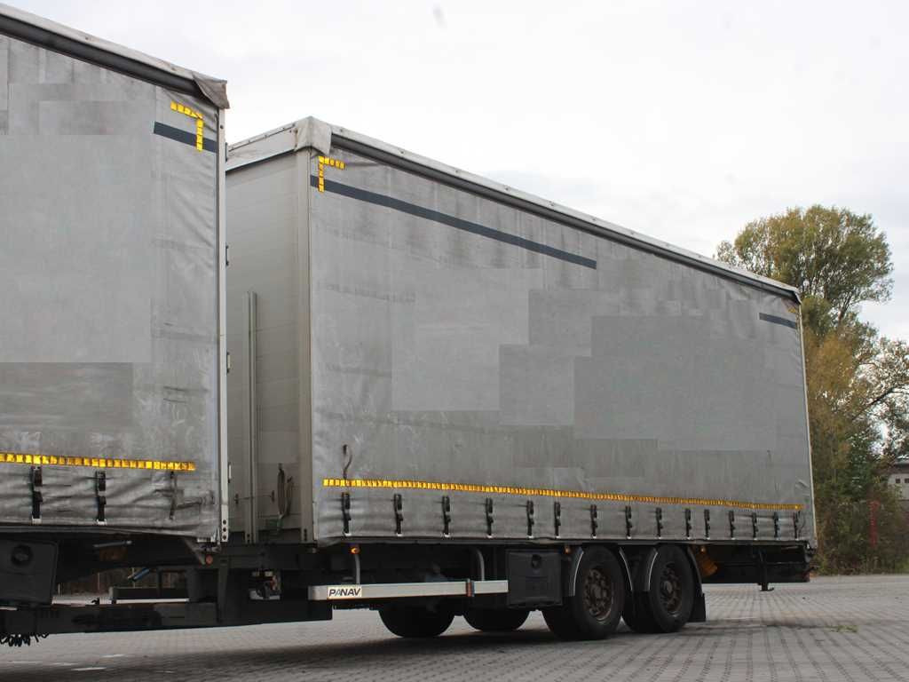 Тентованный грузовик Mercedes-Benz Actros 2542, 6X2, LIFTING AXLE + PANAV TVK18M: фото 19