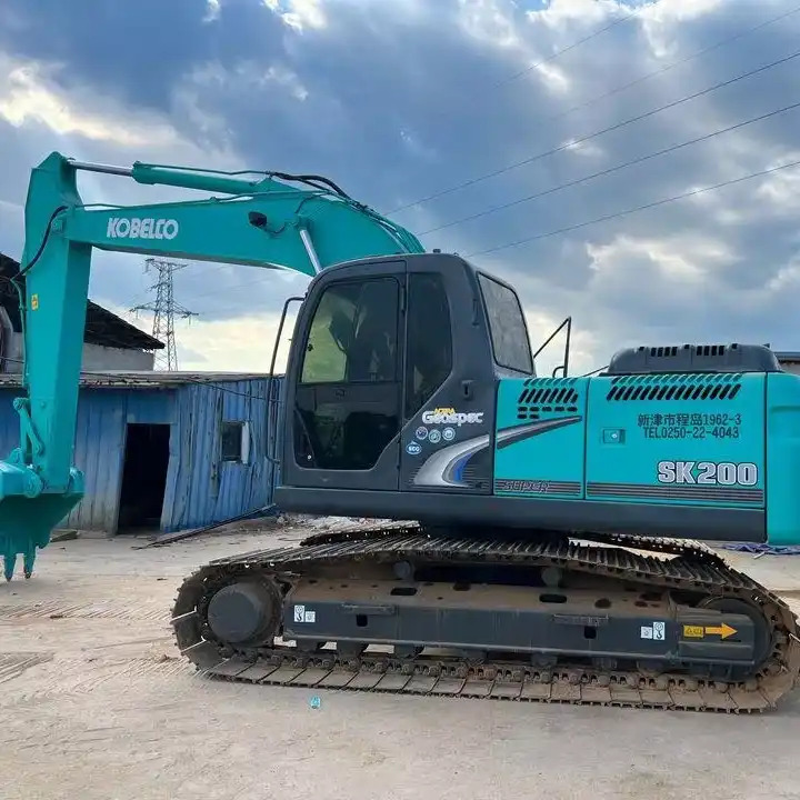 Экскаватор Second Hand Excavators Used Crawler Good Condition Excavator Excavator Used Kobelco Sk200-8 for Sale Kobelco 200: фото 1