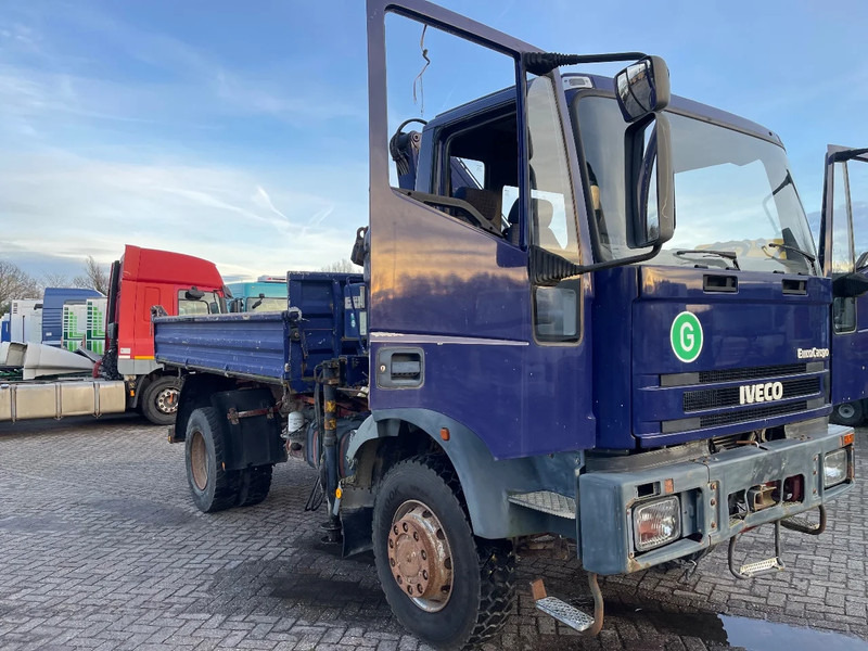 Самосвал, Автоманипулятор Iveco Eurocargo 3 SIDED TIPPER 4X4 EX  TRUCK!!: фото 10