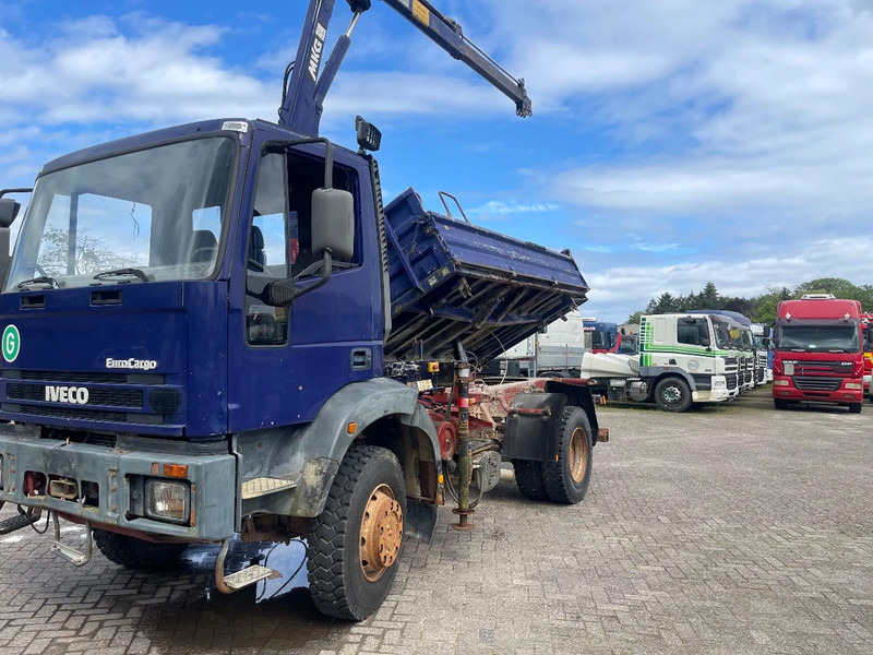 Самосвал, Автоманипулятор Iveco Eurocargo 3 SIDED TIPPER 4X4 EX  TRUCK!!: фото 6