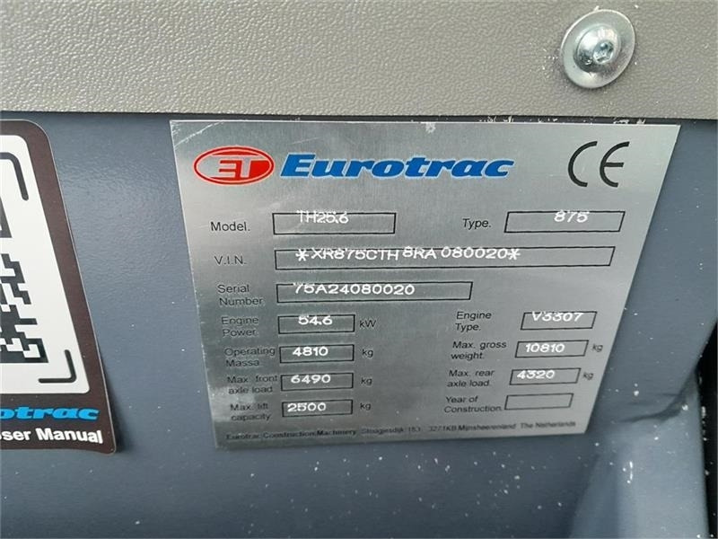 - - - EUROTRAC TH25.6 FABRIKS NY  в лизинг - - - EUROTRAC TH25.6 FABRIKS NY: фото 6