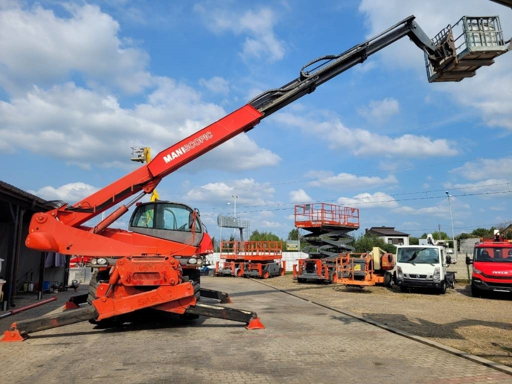 Телескопический погрузчик Manitou MRT 2540 Privilege - 25 m basket forks telehandler: фото 6