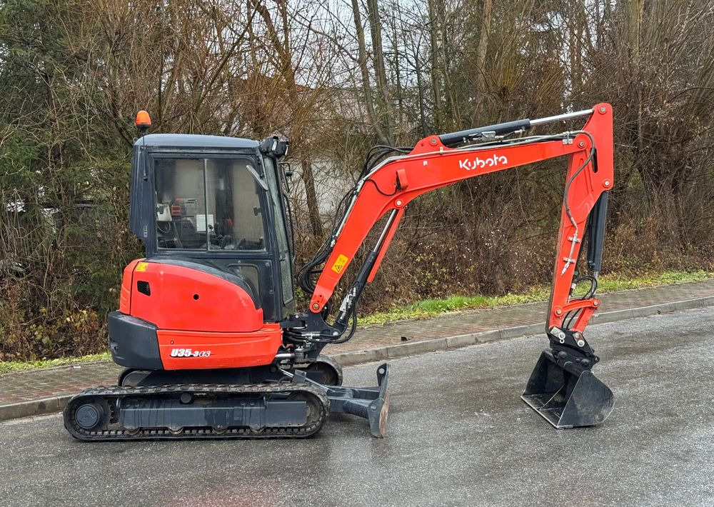 Мини-экскаватор Kubota * Sprowadzona * Minikoparka * Kubota U 35-3&3 * 3.5 Ton *: фото 9