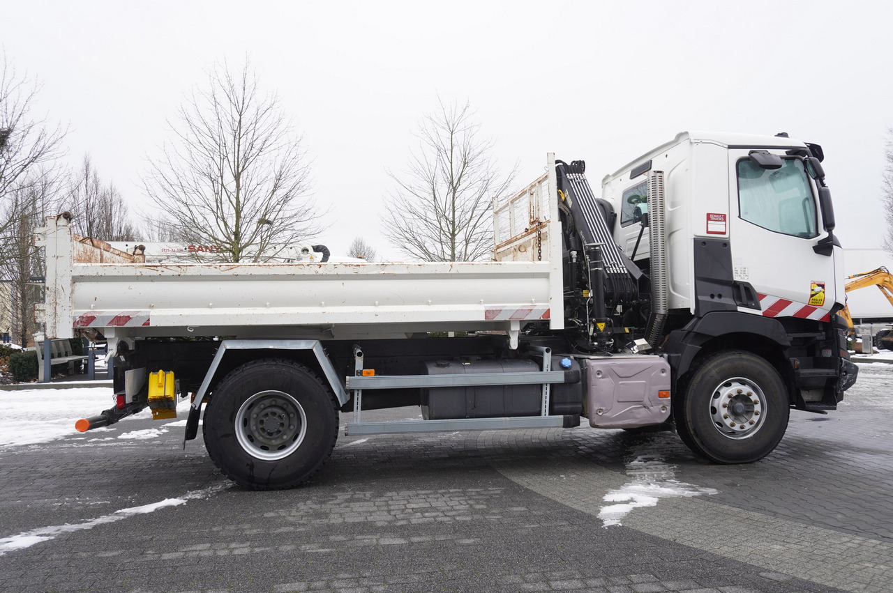 Автоманипулятор, Автоманипулятор RENAULT C380 / Hds HIAB 077 B-1 HIDUO / Double-sided dump truck: фото 7