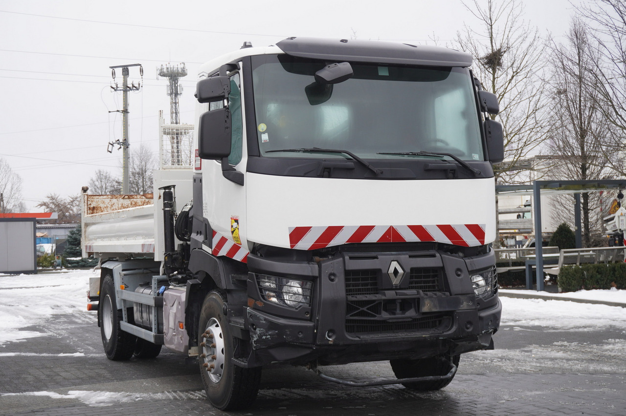 Автоманипулятор, Автоманипулятор RENAULT C380 / Hds HIAB 077 B-1 HIDUO / Double-sided dump truck: фото 8