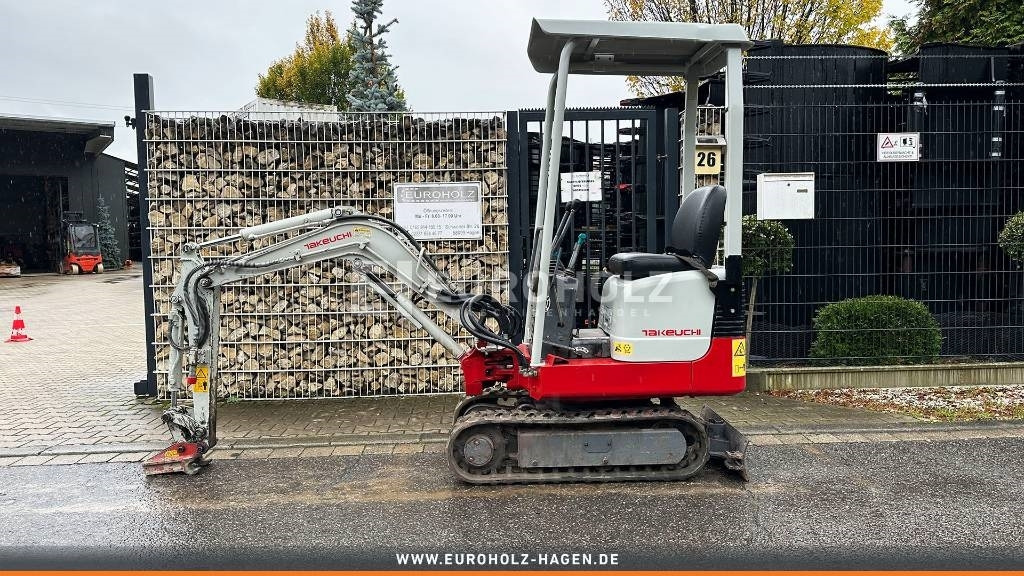 Мини-экскаватор Takeuchi TB108, Minibagger mit Schnellwechsler MS 01, Bügel: фото 11