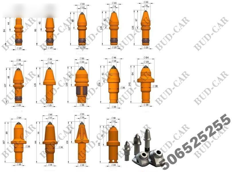 Новый Запчасти для Дорожных фрез New węglikiem spiekanym Rock Combo for asphalt milling machine: фото 15 Новый Запчасти для Дорожных фрез New węglikiem spiekanym Rock Combo for asphalt milling machine: фото 15