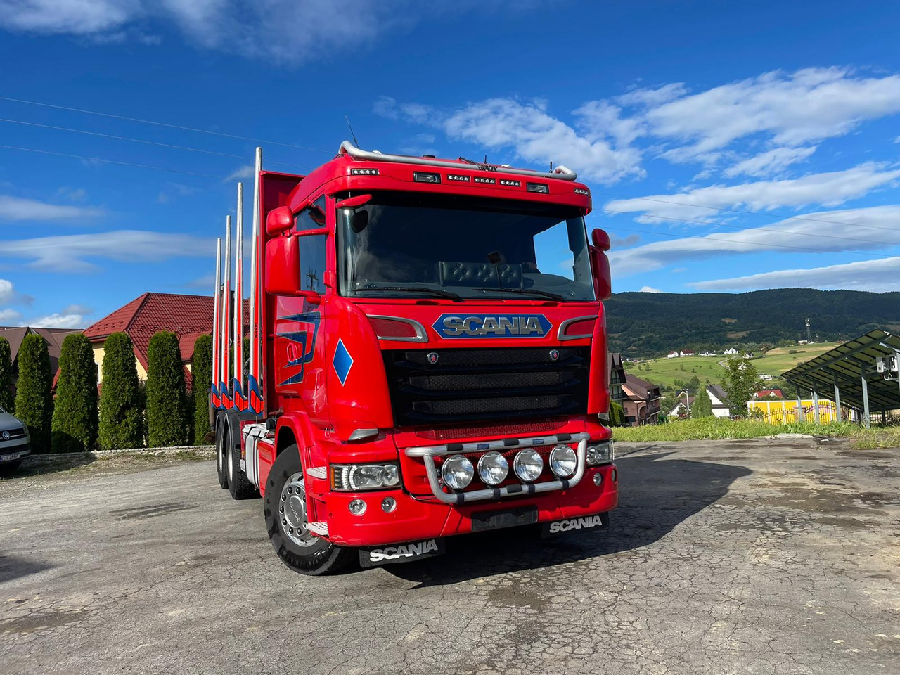 Лесовоз SCANIA R730 V8: фото 10